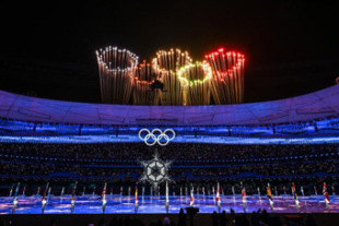 北京冬季五輪、国家体育場で閉会式